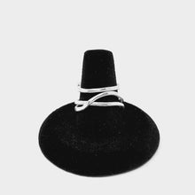 Load image into Gallery viewer, Size 8 Hammered Fine Silver Open Back Ring
